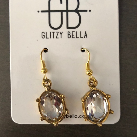 Glitzy Bella Jewelry - GLITZY BELLA Swarovski Earrings